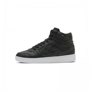 Hummel St. Power Play Mid Sneakers Herren Schwarz | 708047-525