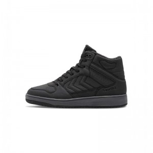 Hummel St. Power Play Mid Tex Sneakers Herren Schwarz | 865803-983