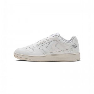 Hummel St. Power Play Retro Sneakers Damen Weiß | 734424-841