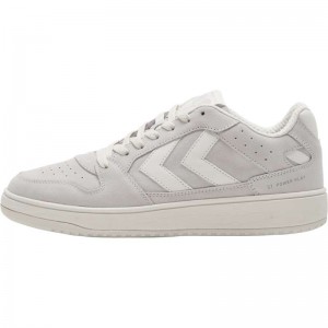 Hummel St. Power Play Suede Sneakers Herren Grau | 952563-323