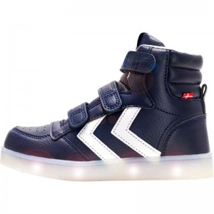 Hummel Stadil Flash Jr Sneakers Kinder Schwarz | 957137-365
