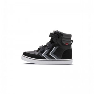 Hummel Stadil Pro Jr Sneakers Kinder Schwarz | 381298-875