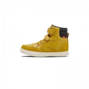 Hummel Stadil Winter High Jr Winterschuhe Kinder Gelb | 609959-451