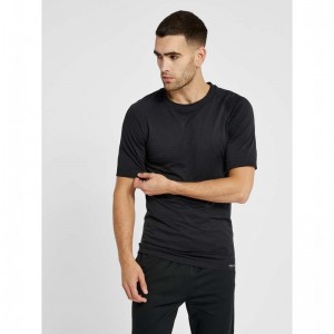 Hummel Stroke Seamless T-shirts Herren Schwarz | 725556-803