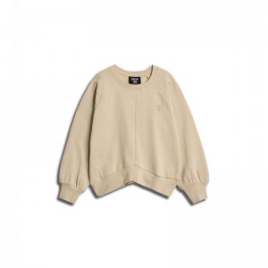 Hummel Stsbailey Sweatshirts Kinder Beige | 218084-158
