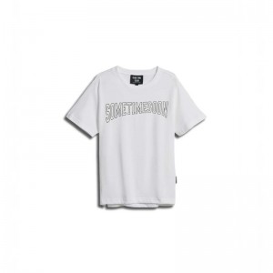 Hummel Stsocean S/S Sweatshirts Kinder Weiß | 703907-913