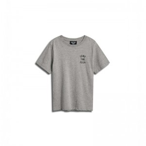 Hummel Stsrevolution S/S T-shirts Kinder Grau | 917236-491