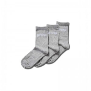 Hummel Stsvarsity 3-pack Socken Kinder Grau | 397701-396