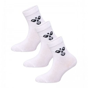 Hummel Sutton 3-pack Socken Kinder Weiß | 225162-227