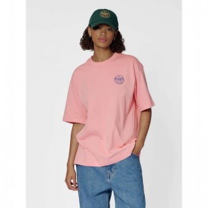 Hummel Swarm Loose T-shirts Herren Rosa | 112499-780