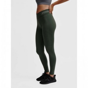 Hummel Te Fundamental Mid Waist Socken Damen Grün | 769908-990