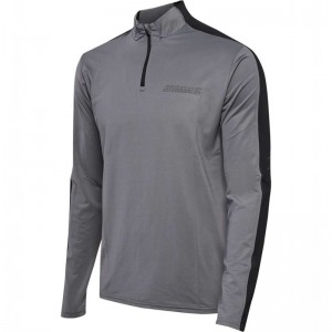 Hummel Te Strength Pl Half Zip Sweatshirt Herren Grau | 056601-520