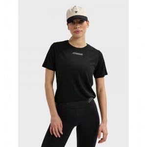Hummel Te Tola T-shirts Damen Schwarz | 184059-450