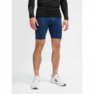 Hummel Te Topaz Tight Kurze Hose Herren Navy | 582315-544
