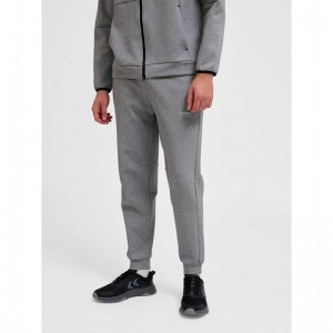 Hummel Tech Fleece Regular Hose Damen Grau | 397950-708