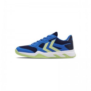 Hummel Teiwaz V Handballschuhe Herren Blau | 377636-810
