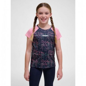 Hummel Tessa S/S T-shirts Kinder Rosa | 094658-929