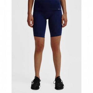 Hummel Tif Seamless Cyling Shorts Hose Damen Schwarz | 121840-502