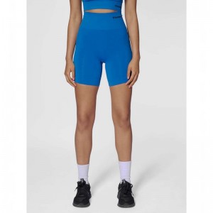 Hummel Tif Seamless Kurze Hose Damen Blau | 607696-376