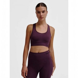 Hummel Tif Seamless Top Sport BH Damen Lila | 924665-671