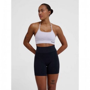 Hummel Tiffy Seamless Top Sport BH Damen Lavendel | 546002-386