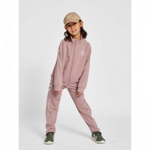 Hummel Track Tracksuit Sportbekleidung Kinder Rosa | 845343-670
