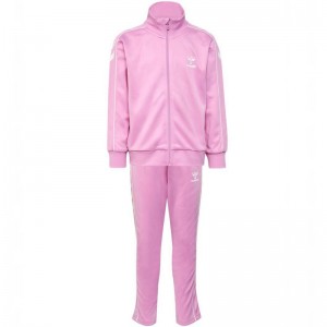 Hummel Track Tracksuit Sportbekleidung Kinder Rosa | 045174-655