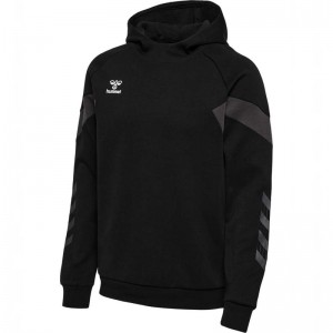 Hummel Travel Sweat Hoodie Herren Schwarz | 701603-681