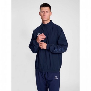 Hummel Travel Woven Jacken Herren Navy | 473379-803