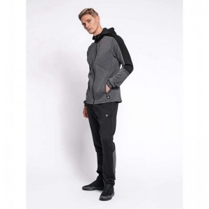 Hummel Tropper Zip Hoodie Herren Schwarz | 833098-910