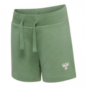 Hummel True Kurze Hose Kinder Grün | 736604-325