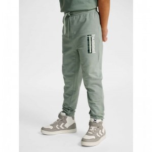 Hummel Tukas Hose Kinder Grün | 882918-131