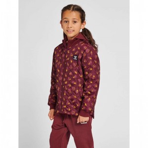 Hummel Tule Thermo Jacken Kinder Bordeaux | 322556-462