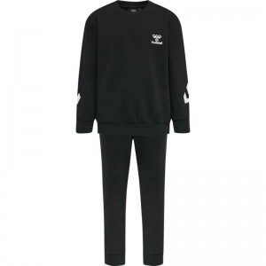 Hummel Venti Tracksuit Eimer Hüte Kinder Schwarz | 795594-159
