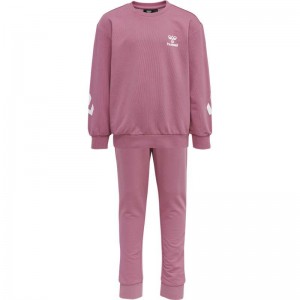 Hummel Venti Tracksuit Sportbekleidung Kinder Rosa | 745969-697