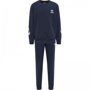 Hummel Venti Tracksuit Sportbekleidung Kinder Schwarz | 146288-666