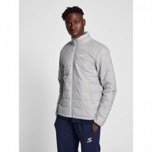 Hummel Wind Puff Jacken Herren Grau | 435293-726