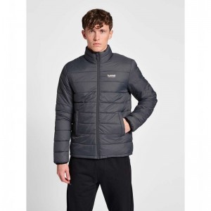Hummel Wind Puff Jacken Herren Grau | 446726-398