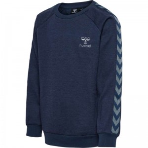 Hummel Wong Sweatshirts Kinder Schwarz | 152815-309