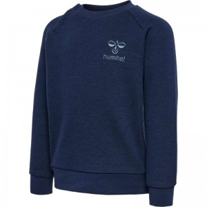 Hummel Wulbato T-shirts Kinder Schwarz | 254745-249