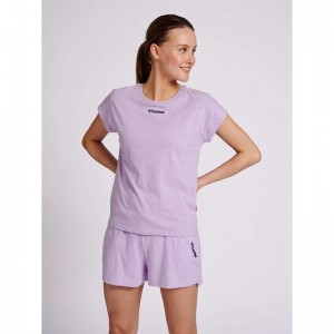 Hummel Zandra Sweatshirt Damen Lavendel | 702337-458