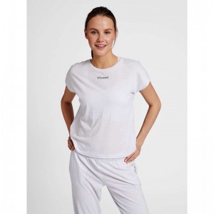 Hummel Zandra T-shirts Damen Lavendel | 640182-390