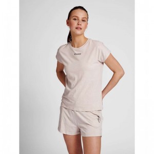 Hummel Zandra T-shirts Damen Rosa | 447824-508