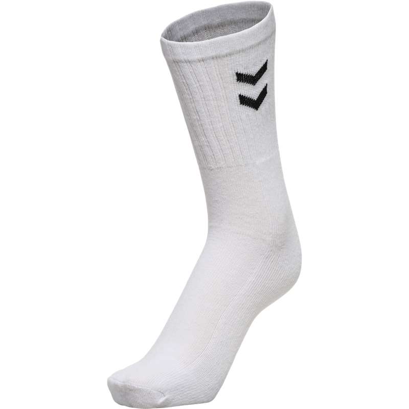 Hummel 3-pack Basic Socken Damen Weiß | 368213-773