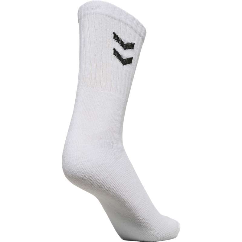 Hummel 3-pack Basic Socken Damen Weiß | 368213-773