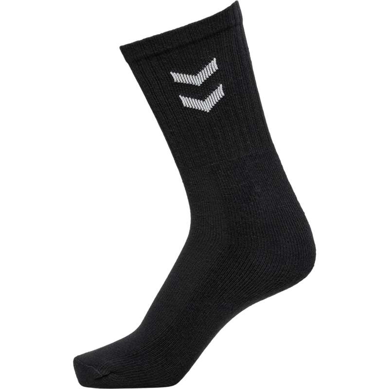 Hummel 3-pack Basic Socken Herren Schwarz | 255876-440