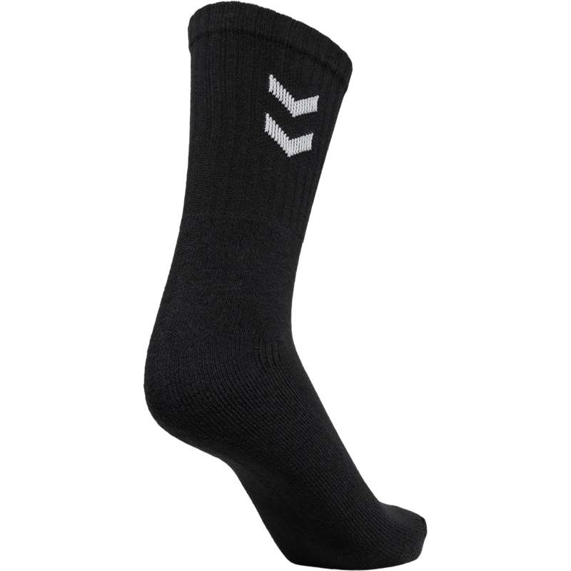 Hummel 3-pack Basic Socken Herren Schwarz | 255876-440