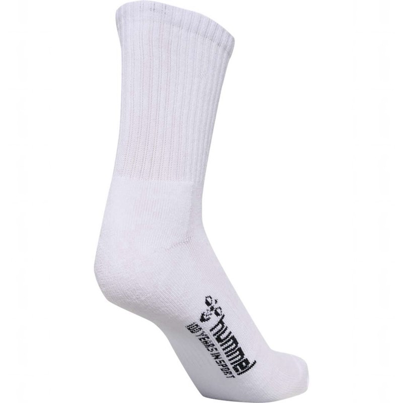 Hummel 3-pack Bee Socken Damen Weiß | 843604-517