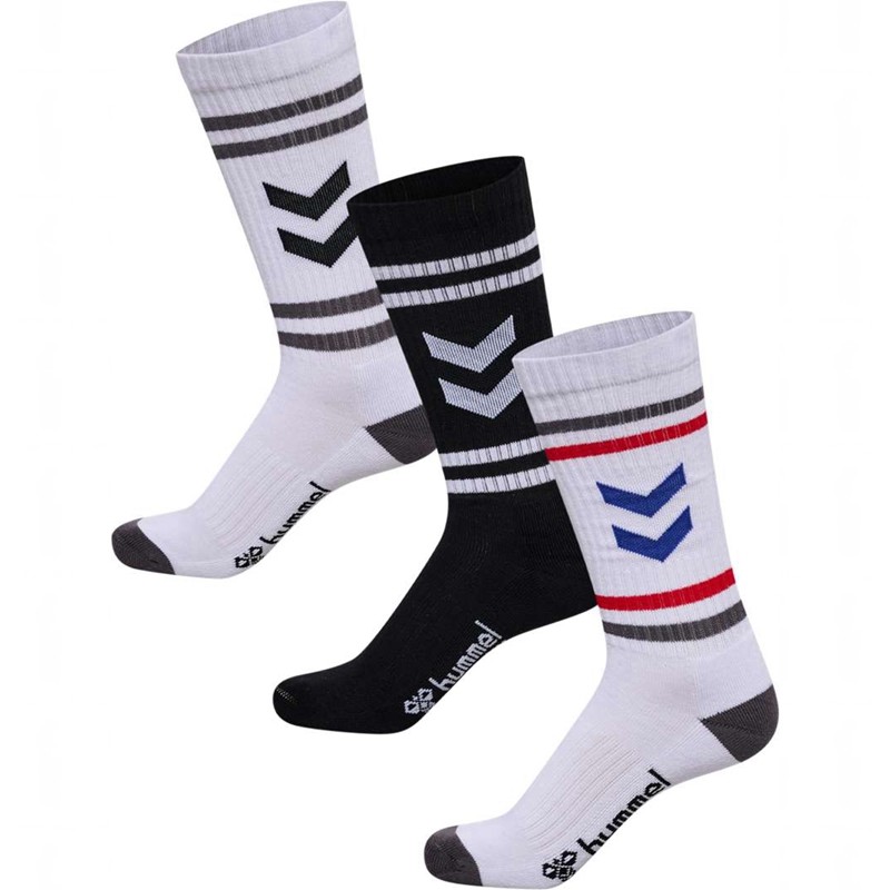 Hummel 3-pack Chevron High Retro Sneakers Damen Weiß | 844254-378