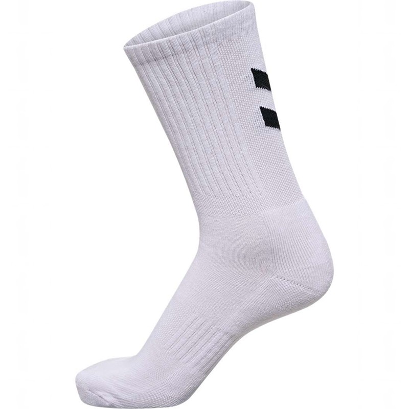 Hummel 3-pack Chevrons Socken Damen Weiß | 615766-891